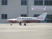 N6633T @ CNO - Parked at Advantage Avionics - by Helicopterfriend