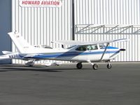 N4765E @ POC - Parked at Howard Aviation - by Helicopterfriend