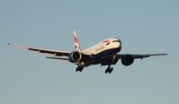 G-VIIO @ TPA - British 777 on approach - by Florida Metal
