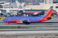N339SW @ LAX - Southwest Airlines N339SW (FLT SWA103) from Kansas City Int'l (KMCI) taxiing after arrival on RWY 25L. - by Dean Heald