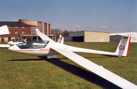 LY-GEQ @ EBSU - Single seat sailplane designed by the Lituanian Aero Club (LAK) - by Henk Geerlings