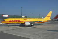 OO-DPN @ LOWW - European Air Transport Boeing 757-200 in DHL colors - by Dietmar Schreiber - VAP