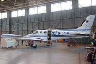 G-LIZA @ EGTC - In the IAE hangar - by Alex Butler-Bates