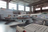 G-BCUW @ EGTC - Inside the Bonus Aviation Hangar - by Alex Butler-Bates