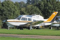 G-OBAK @ EGTF - Parked on the grass, in its now old colours. - by Alex Butler-Bates