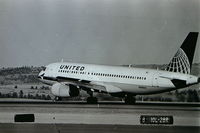 N461UA @ BIL - United Airlines Airbus A320 @ BIL - by Daniel Ihde