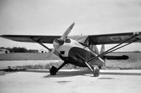 CF-GDD @ CYCW - A photo of Stinson CF-GDD, taken in the early 1950's by the then owner Clifford A. Skelton, my grandfather, at Chilliwack Airport, BC - by Doug Hunter