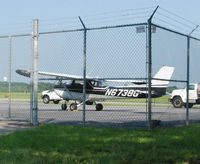 N6738G @ KDAN - 1970 Cessna 150L in Danville Va. - by Richard T Davis