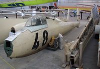 YU-4048 - Jacobs DFS 108-68 Weihe 50, awaiting restoration at the Southwest Soaring Museum, Moriarty NM - by Ingo Warnecke