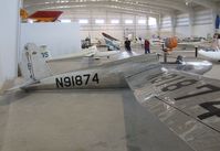 N91874 - Schweizer SGS 1-23 at the Southwest Soaring Museum, Moriarty NM - by Ingo Warnecke