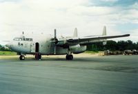 N175ML @ HYA - 1953 Fairchild C-119 N175ML at Barnstable Municipal Airport, Hyannis, MA - July 1986 - by scotch-canadian