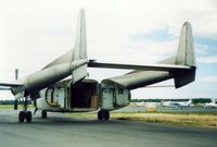 N175ML @ HYA - 1953 Fairchild C-119 N175ML at Barnstable Municipal Airport, Hyannis, MA - July 1986 - by scotch-canadian