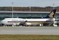 9V-SMP @ LSZH - Singapore B744 - by Loetsch Andreas