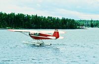 C-FWFA - on Pelican Lake at Sioux Lookout in 1977 - by Stephen B. Nicholson