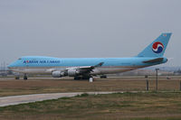 HL7434 @ DFW - Korean Air Cargo at DFW Airport - by Zane Adams