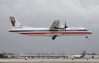 N322AC @ MIA - Eagle ATR landing on 12 - by Florida Metal