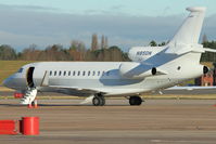 N85DN @ EGBB - Dassault Aviation FALCON 7X, c/n: 130 at Birmingham UK - by Terry Fletcher