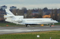 N12U @ EGBB - Dassault Aviation FALCON 7X, c/n: 53 at Birmingham UK - by Terry Fletcher