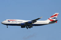 G-CIVH @ DFW - British Airways landing at DFW Airport