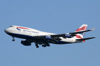 G-CIVH @ DFW - British Airways landing at DFW Airport