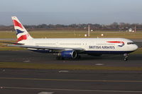 G-BNWN @ EDDL - British Airways, Boeing 767-336ER, CN: 25444/0398 - by Air-Micha