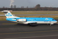 PH-KZB @ EDDL - KLM Cityhopper, Fokker F70, CN: 11562 - by Air-Micha