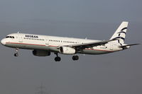 SX-DVP @ EDDL - Aegean Airlines, Airbus A321-232, CN: 3527 - by Air-Micha