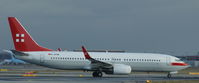 D-APBB @ EDDF - Privat Air (operated by Lufthansa), is waiting on runway 18 at Frankfurt Int´l (EDDF) - by A. Gendorf