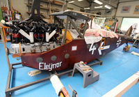 4 @ LFPB - One built for flying... Replica of a real LVG C-VI whhich was preserved at Meudon Museum and owned by Le Bourget Museum... - by Shunn311