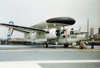 147212 - Grumman E-1B Tracer S/N 147212 at the Intrepid Sea-Air-Space Museum, New York City, NY - circa 1990's - by scotch-canadian