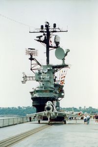 133566 - McDonnell F3H-2N Demon S/N 133566 at the Intrepid Sea-Air-Space Museum, New York City, NY - circa early 1990's - by scotch-canadian