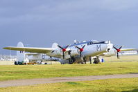 WR963 @ EGBE - looking very smart after its repaint into its old 224 Sqn colours - by Chris Hall