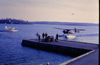 CF-BSC - Austin Airways Dock, Ramsey Lake - by Bob Cowen