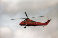 XV733 @ CAX - Wessex HCC.4 of the Queen's Flight departing Carlisle in the Spring of 1985 - by Peter Nicholson