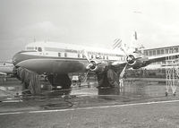 PH-DFL @ EHAM - KLM, cleaning the DC-6B - by Henk Geerlings