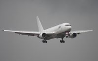 N763CX @ MIA - ATI 767 landing in rainy weather - by Florida Metal