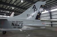 145349 - Vought F-8A Crusader at the Pueblo Weisbrod Aircraft Museum, Pueblo CO - by Ingo Warnecke
