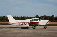 N43417 @ BOW - 1974 Piper PA-28-140 N43417 at Bartow Municipal Airport, Bartow, FL  - by scotch-canadian