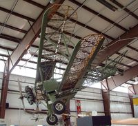 42-17780 - Stearman PT-13D (minus outer skin) at the Pueblo Weisbrod Aircraft Museum, Pueblo CO