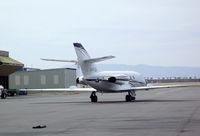 XA-FLG @ KPUB - Dassault Fan Jet Falcon 20 at Pueblo Memorial airport, Pueblo CO - by Ingo Warnecke