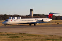 N919DL @ ORF - Delta Air Lines N919DL taxiing to RWY 23 for departure to Hartsfield-Jackson Atlanta Int'l (KATL) as Flight 2123. - by Dean Heald