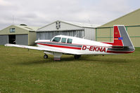 D-EKNA @ X5FB - Mooney M20F Executive, a new resident at Fishburn Airfield, July 2011. - by Malcolm Clarke