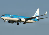 PH-BGB @ EHAM - Landing on runway C18 of Schiphol Airport - by Willem Göebel