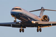 N162GJ @ KORD - GoJet/United Express Bombardier CL-600-2C10, GJS3620 arriving from New Orleans - KMSY, RWY 28 approach KORD.