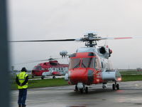 EI-ICG @ EINN - In this photo there is the old helicopter EI-GCE and that is on the left and in the foreground is EI-ICG - by europaroad