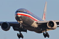 N788AN @ KORD - American Airlines Boeing 777-223, N788AN RWY 28 approach KORD.