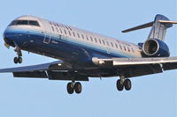 N792SK @ KORD - SkyWest/United Express N792SK Bombardier CL-600-2C10 on approach to RWY 28 KORD.