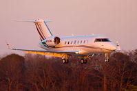 N157NS @ ORF - Norfolk Southern Railway Company's 2010 Bombardier CL-600-2B16 Challenger 605 N157NS arriving from Fulton County Airport (KFTY) - Atlanta, GA - late in the day. - by Dean Heald