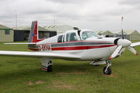 D-EKNA @ X5FB - Mooney M20F Executive, an airfield resident at Fishburn Airfield, UK, July 2011. - by Malcolm Clarke