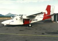 VH-ZZS @ YBCS - The last Commander operated by Customs, photographed at Cairns by Edwin van Opstal, displayed with permission. Scanned from a color print. - by red750